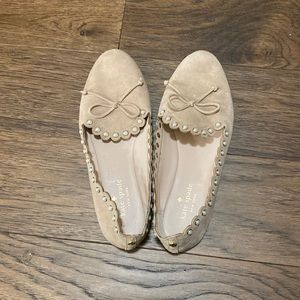 Kate Spade pink ballet flats